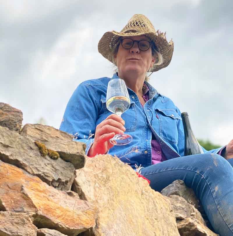 Birgit Block Picknick im Weinberg