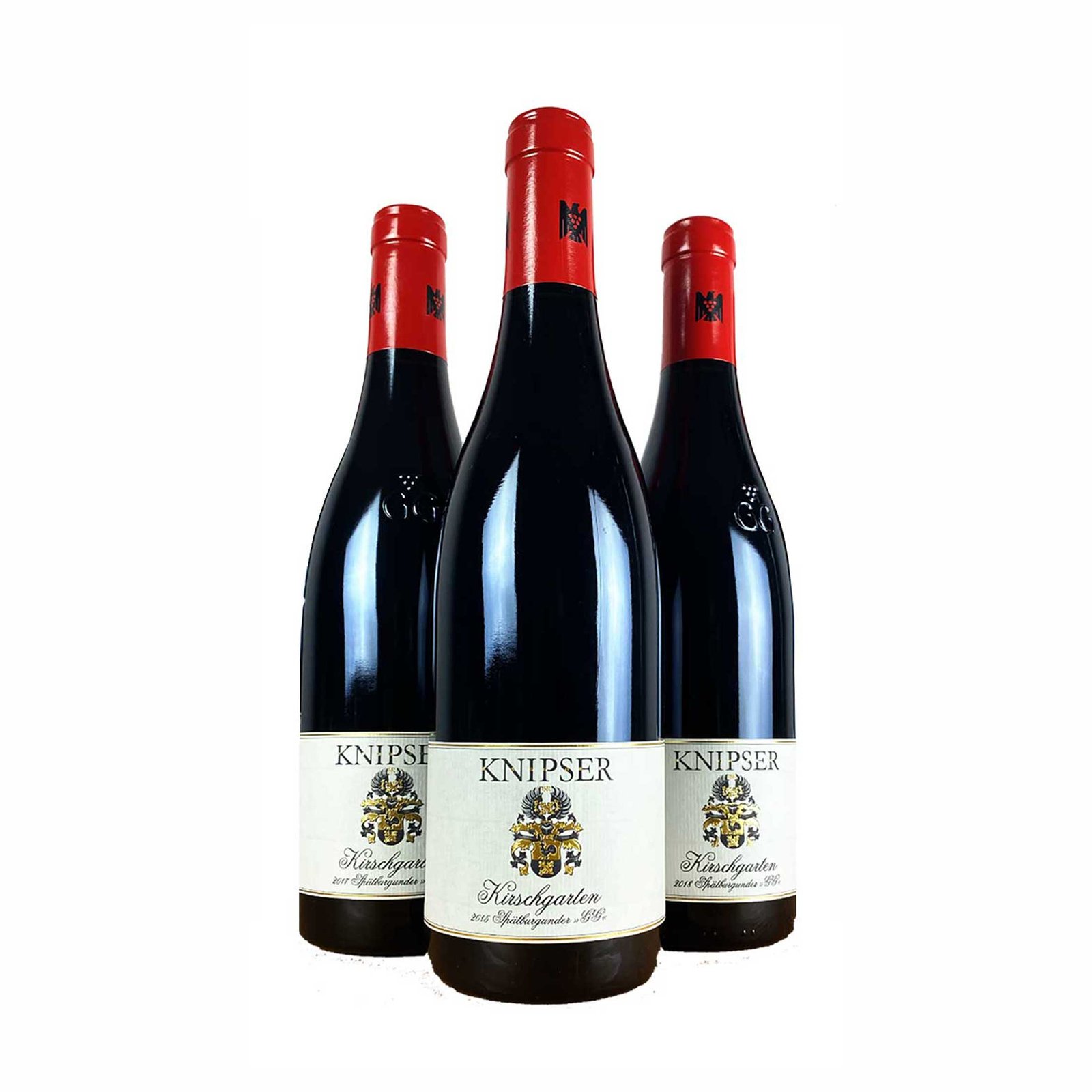 Knipser Kirschgarten Spätburgunder GG - 3er Vertikale 2013-2015